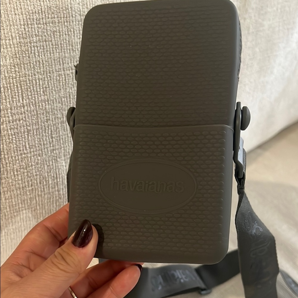 Havaianas green rubber crossbody Bag